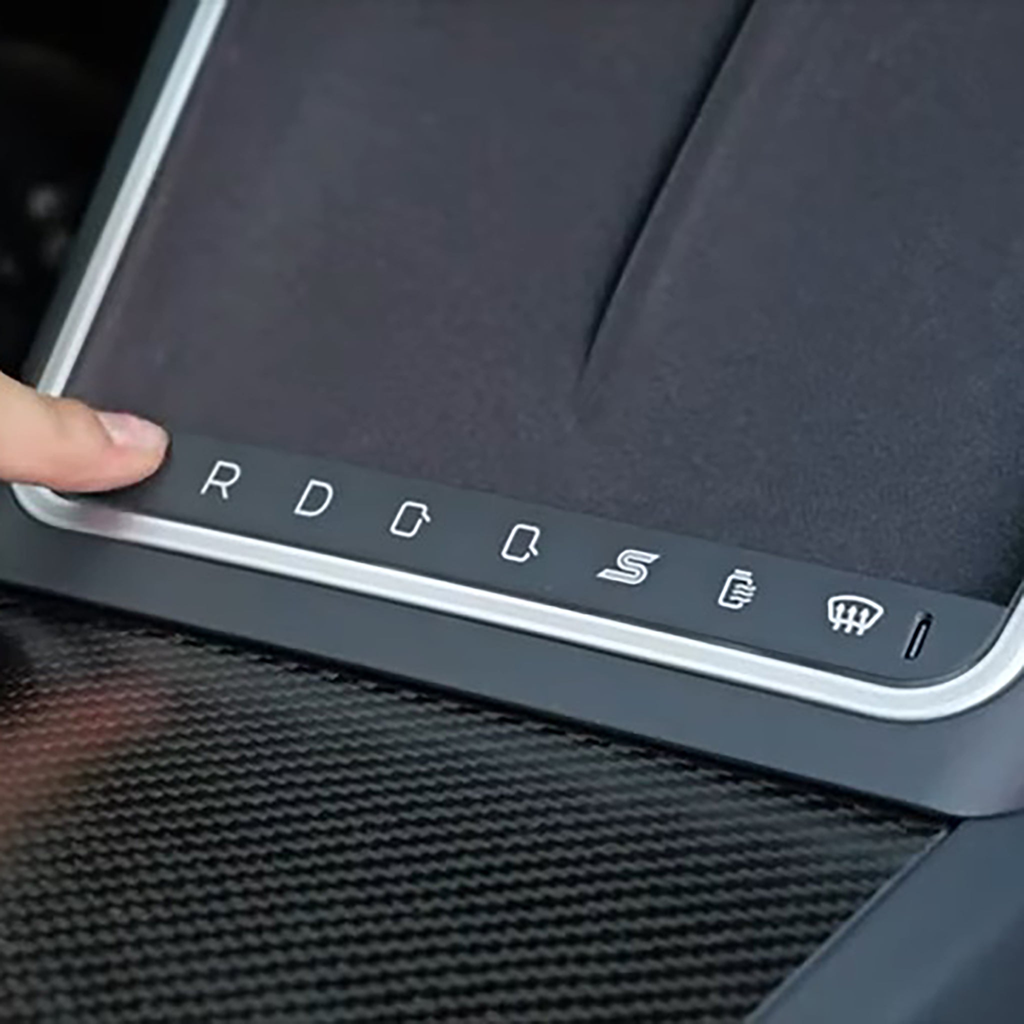 model 3 highland gear selector Tesla Model 3 Highland 2024+ Center Console Gear Selector