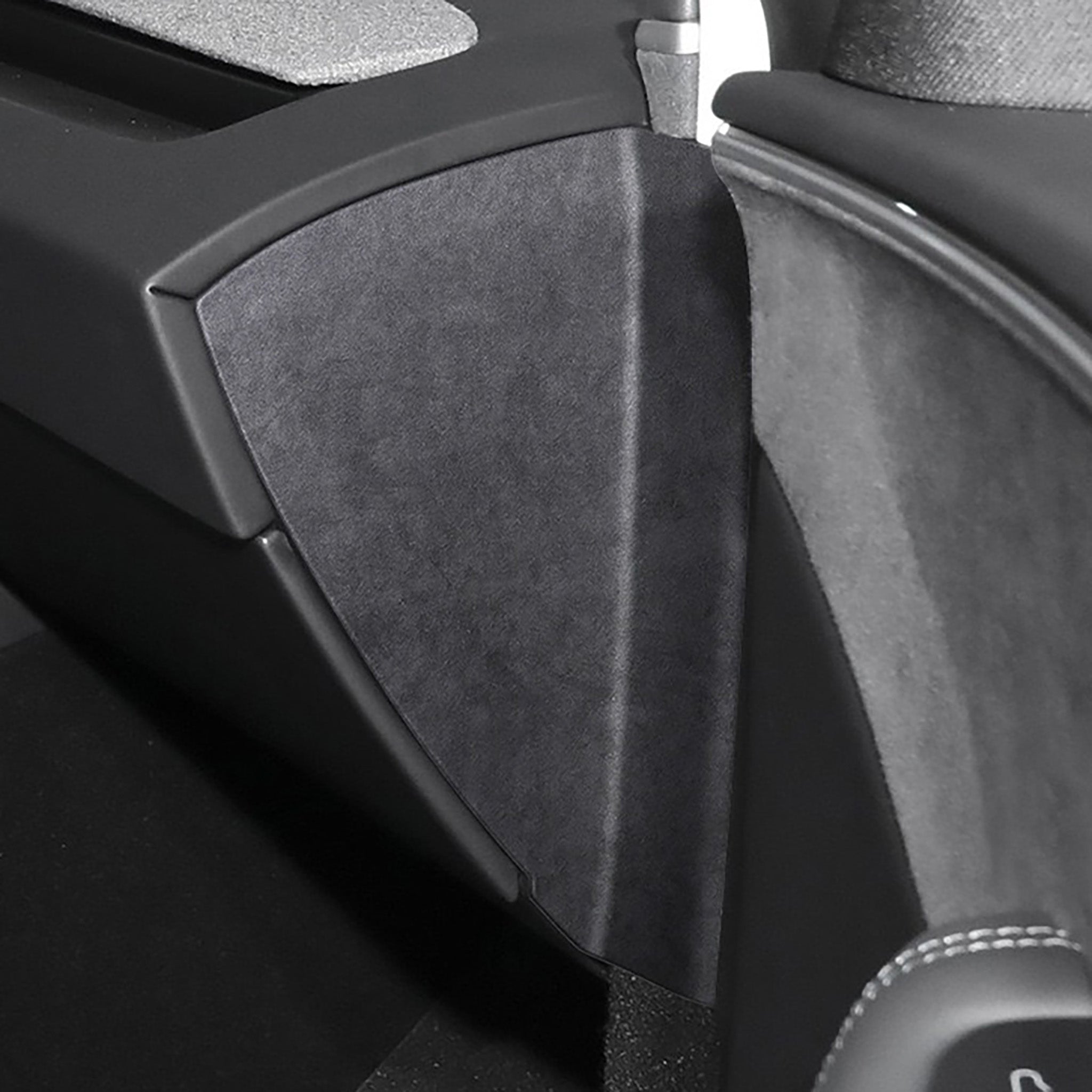 Tesla Alcantara Dash Side Panel Cover Trim for 2024+ Model 3 Highland