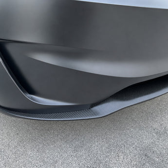 2024+ Tesla Model 3 Highland Performance Carbon Fiber Front Lip | OEM-Style Replacement