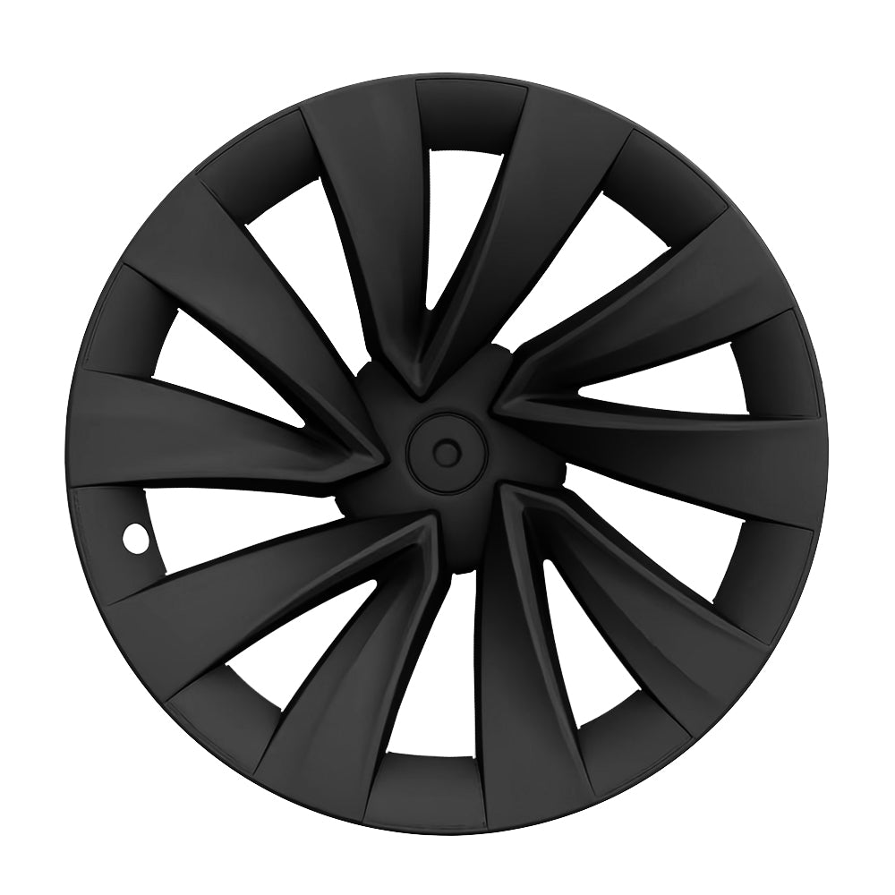 2025+ Tesla Model Y Juniper 20-Inch Helix Wheel Covers | Matte Black F ...