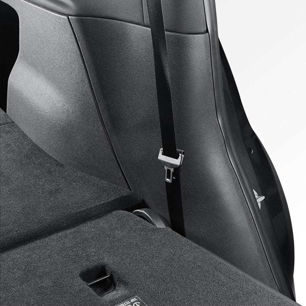 Spigen Instaplijsten Guard Voor Tesla Model Y Juniper 2025 – TPE Antikras Bescherming Voor De Kofferbakdorpel, Eenvoudig Te Monteren Met Klittenband