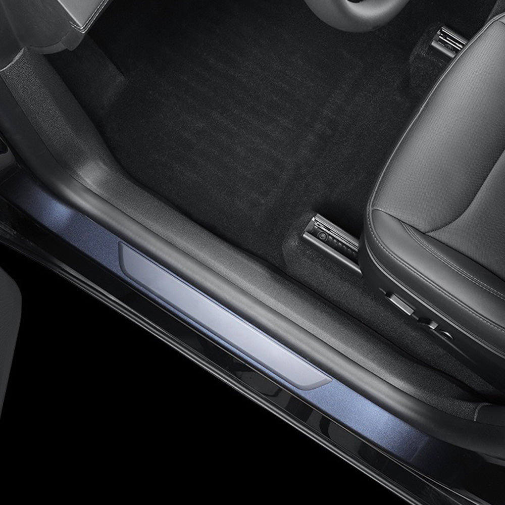 2025+ Tesla Model Y Juniper Premium TPE Door Sill Guards (5 Pcs) | Cus ...