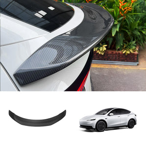 V-Style Carbon Fiber Rear Spoiler for 2026+ Model Y Juniper Standard