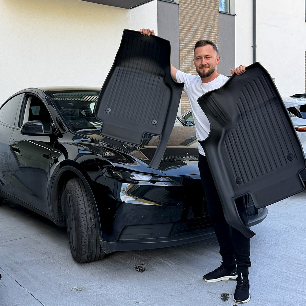 2025+ Tesla Model Y Juniper All-Weather Floor Mats | Custom Fit