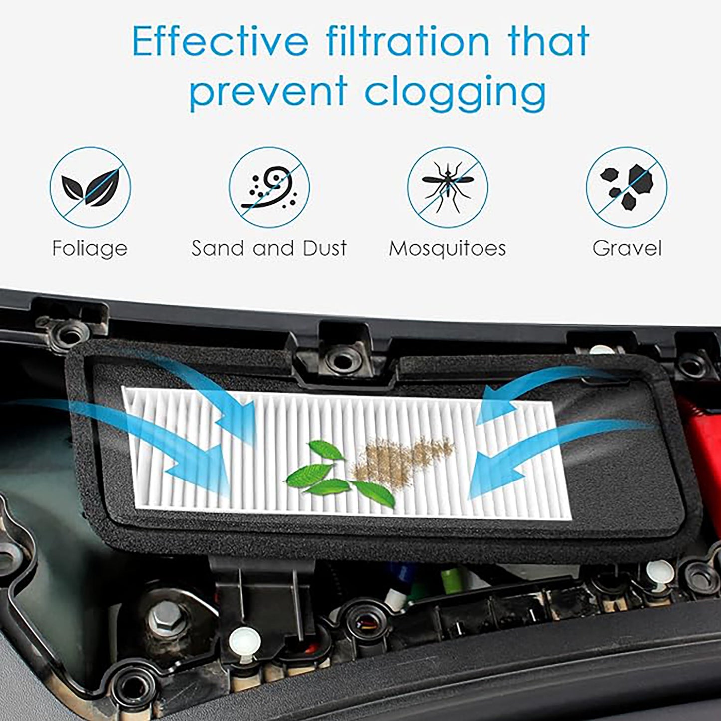 Air Intake Filter Inlet Vent for Tesla Model 3