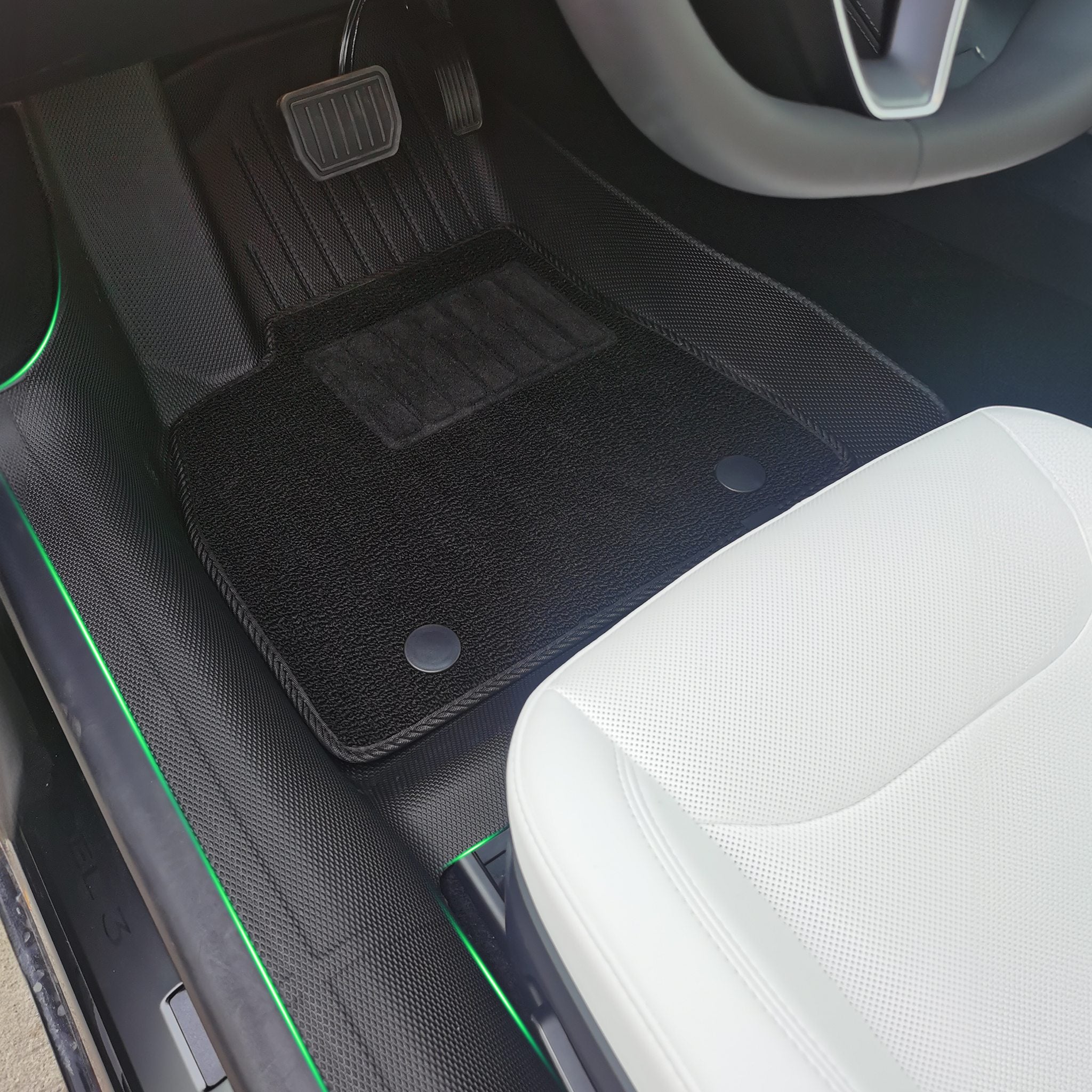 All-Weather Floor Mats Full Wrap for Tesla New Model 3 Highland