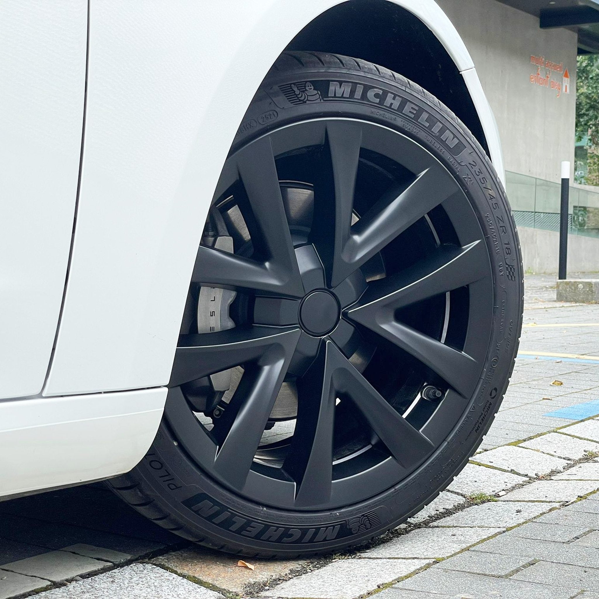 Arachnid style Wheel Cover For Tesla Model 3 18 Aero wheels Yeslak