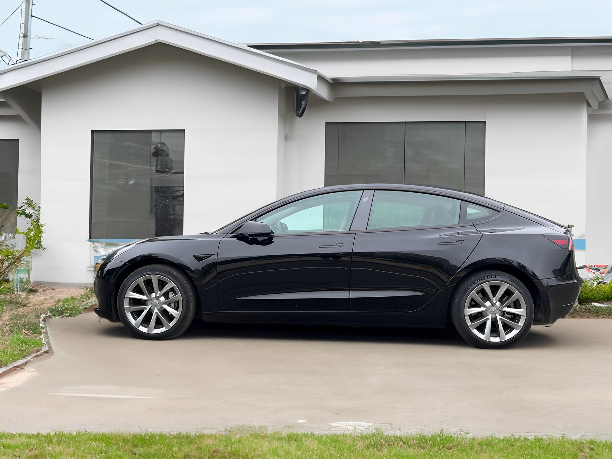 Arachnid-style Hubcaps Wheel Cover Replacement For Tesla Model 3 18'' Aero wheels