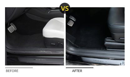 Front Door Sill Covers For Tesla Model Y & 3