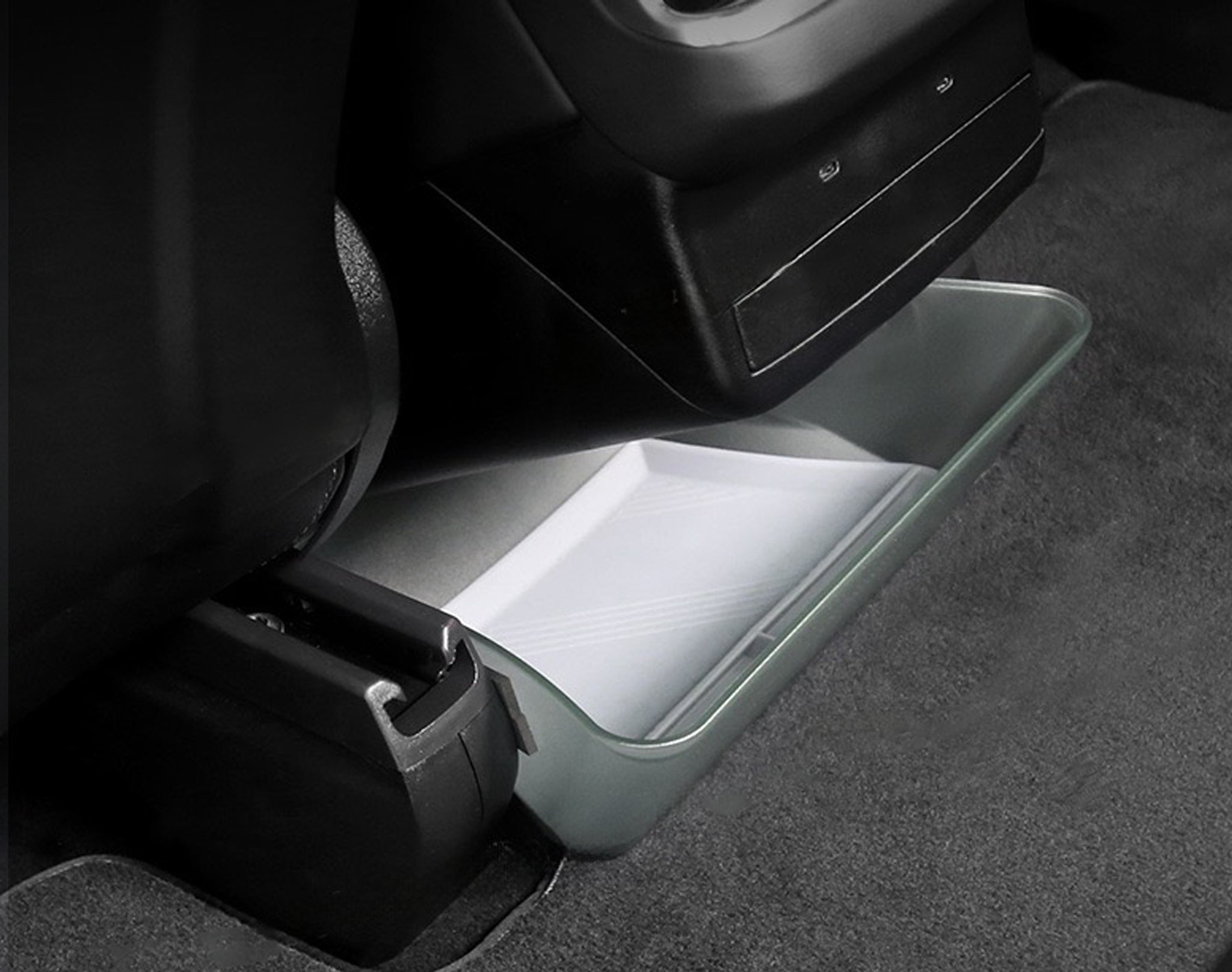 Back Seat Storage Box For Tesla Model X