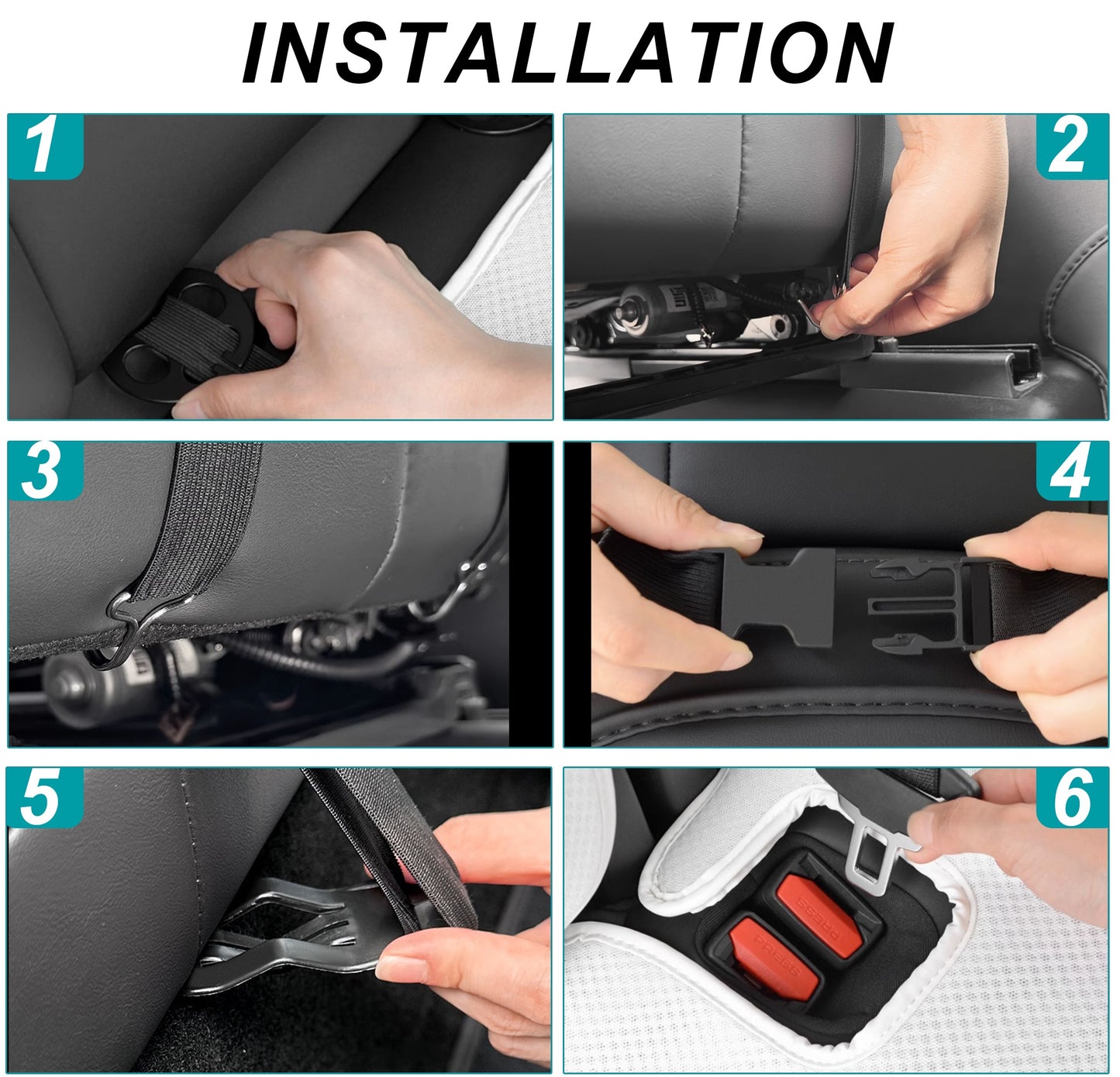 Breathable Seat Pads For Tesla Model 3 & Y