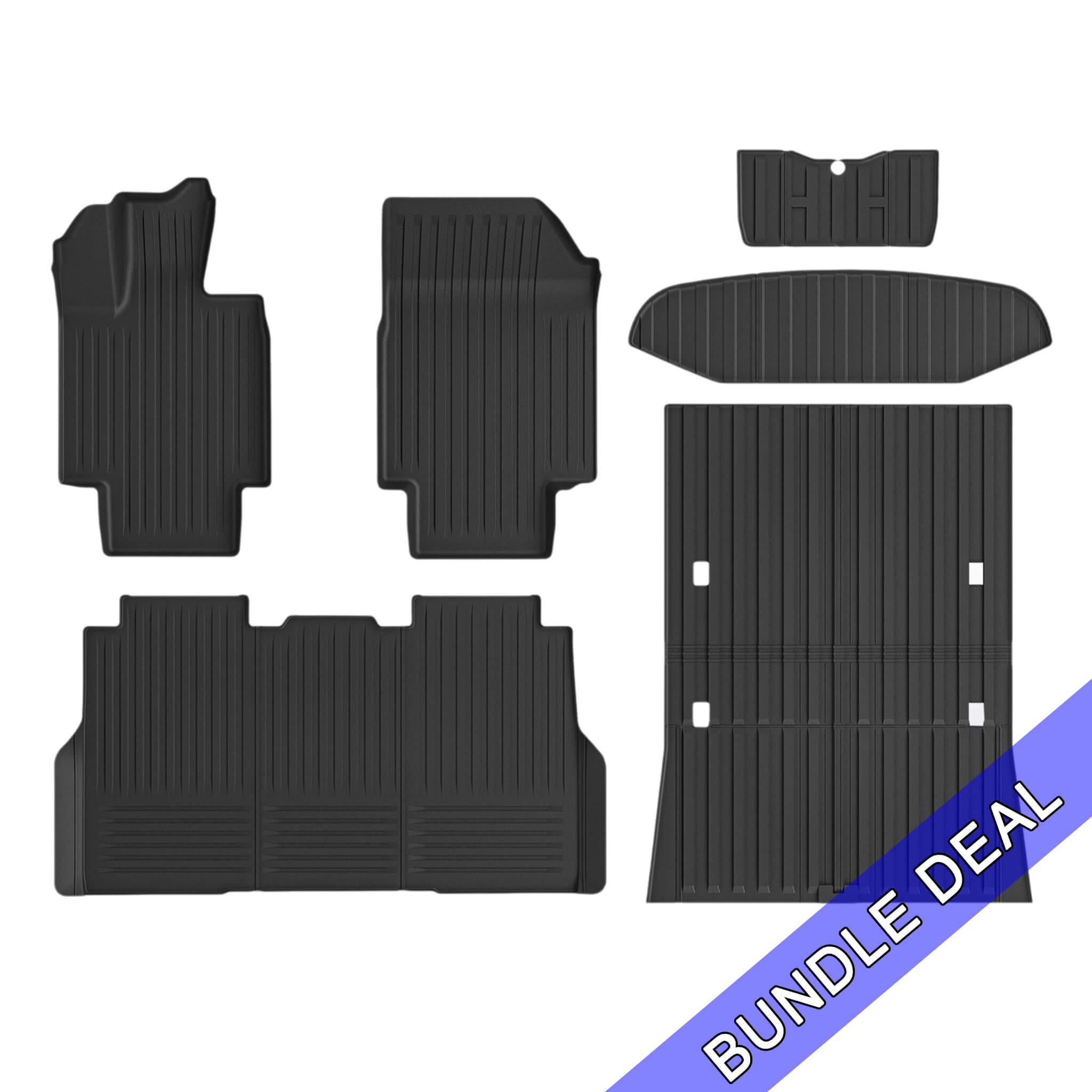 Bundle: Cybertruck Floor Mats & Bed Liners Full Set (6 PCS)