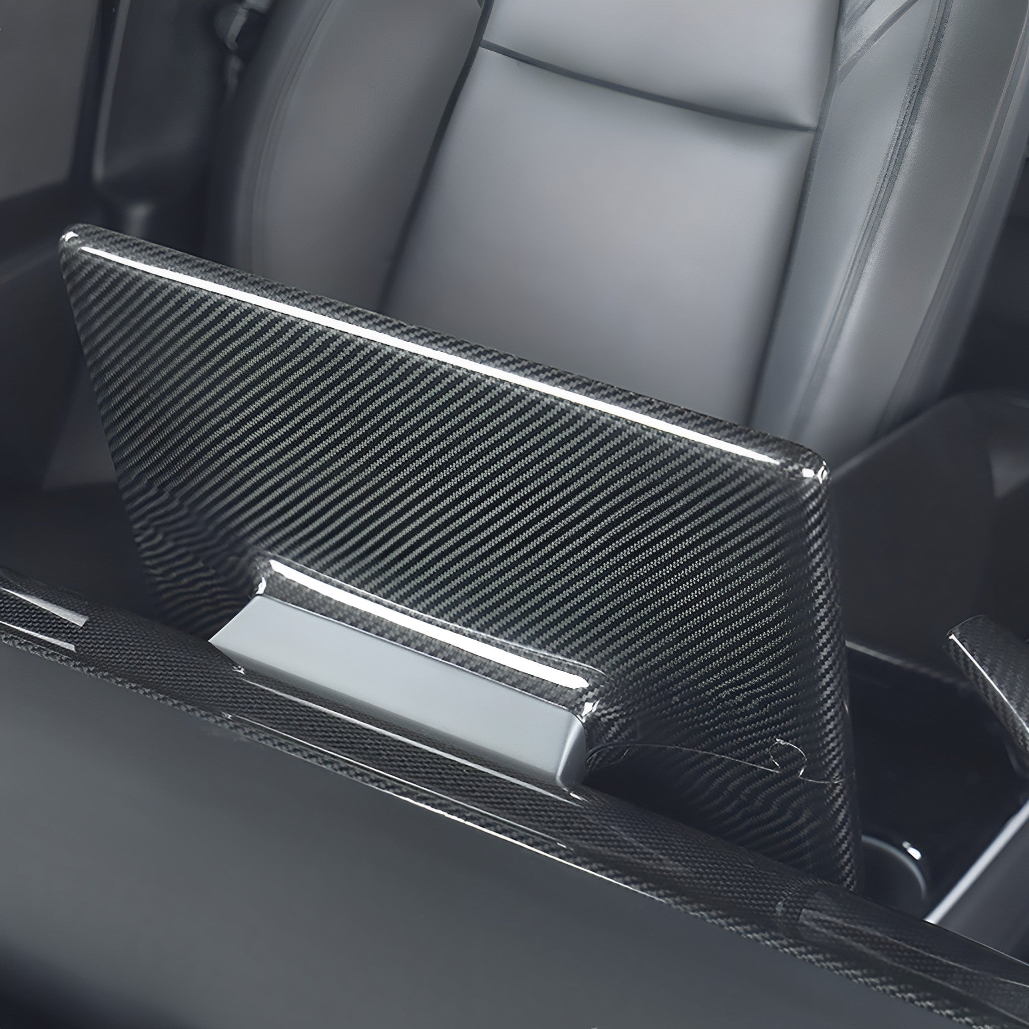 Carbon Fiber Center Control Touchscreen Cover for Tesla Model Y / 3