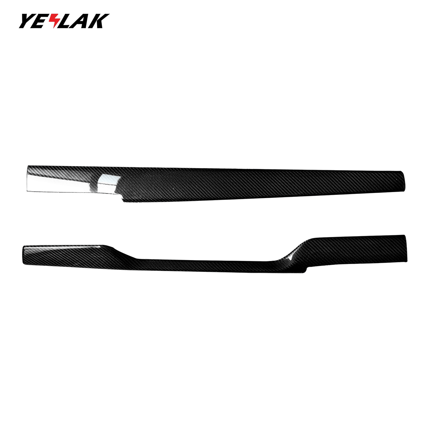 Real Carbon Fiber Dashboard Covers For 2021+Model S / X