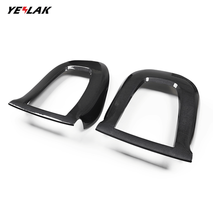 Carbon Fiber Seat Back Cover For Tesla Model 3&Y