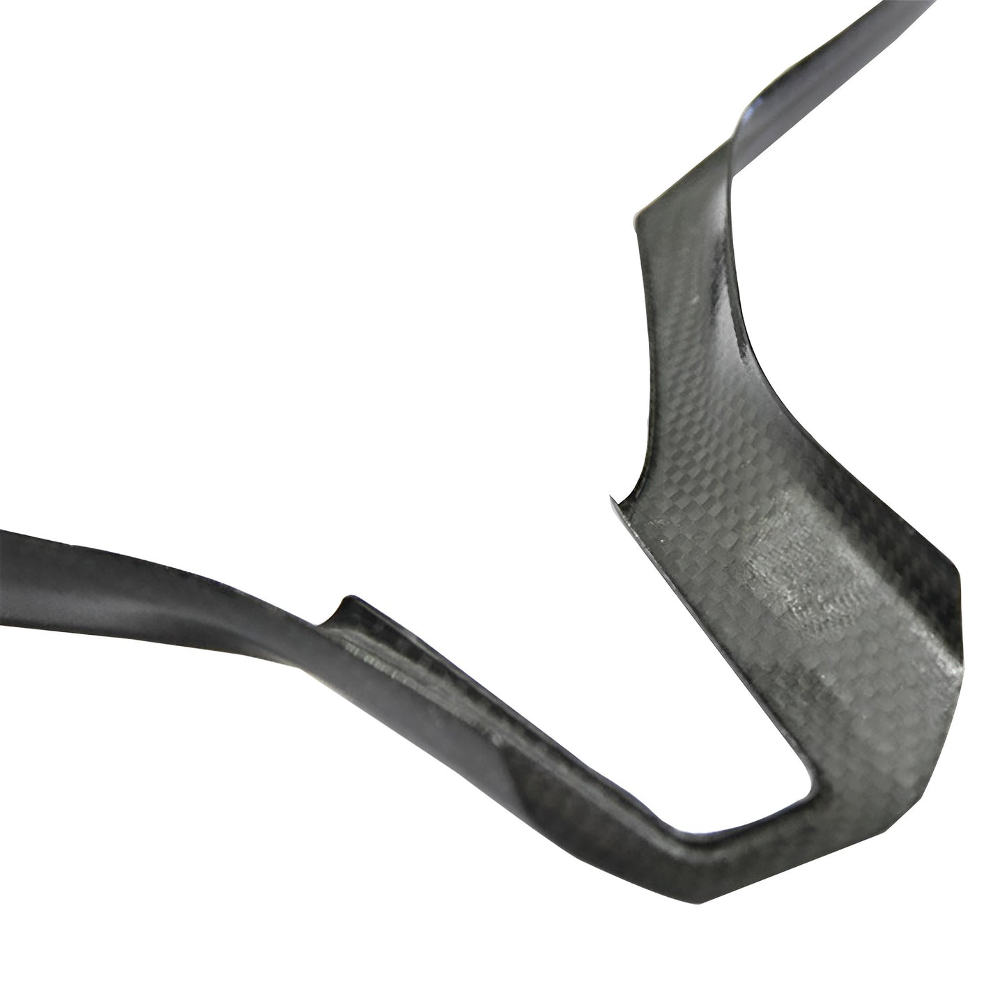 Carbon Fiber Steering Wheel Frame Trim For Tesla Model S / X