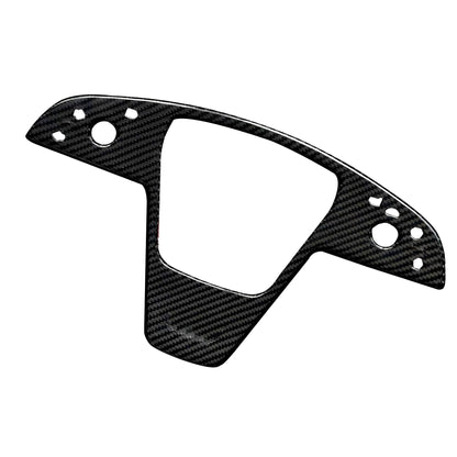Carbon Fiber Steering Wheel Cover For Tesla Model S / X2021+