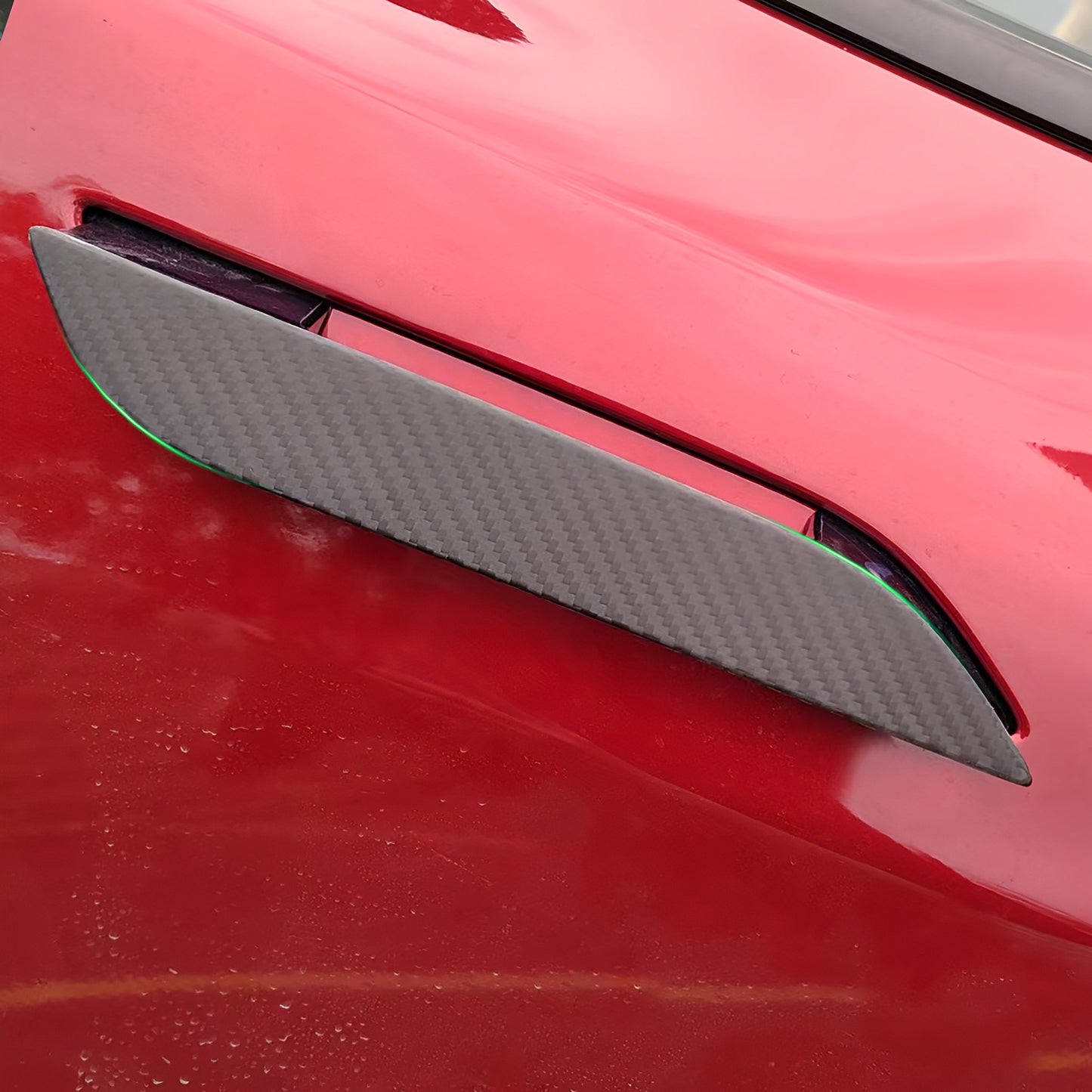 Carbon Fiber Door Handle Covers For Tesla Model S
