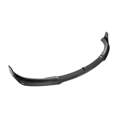 Real Carbon Fiber V-Style Aero Front Lip For Tesla Model 3