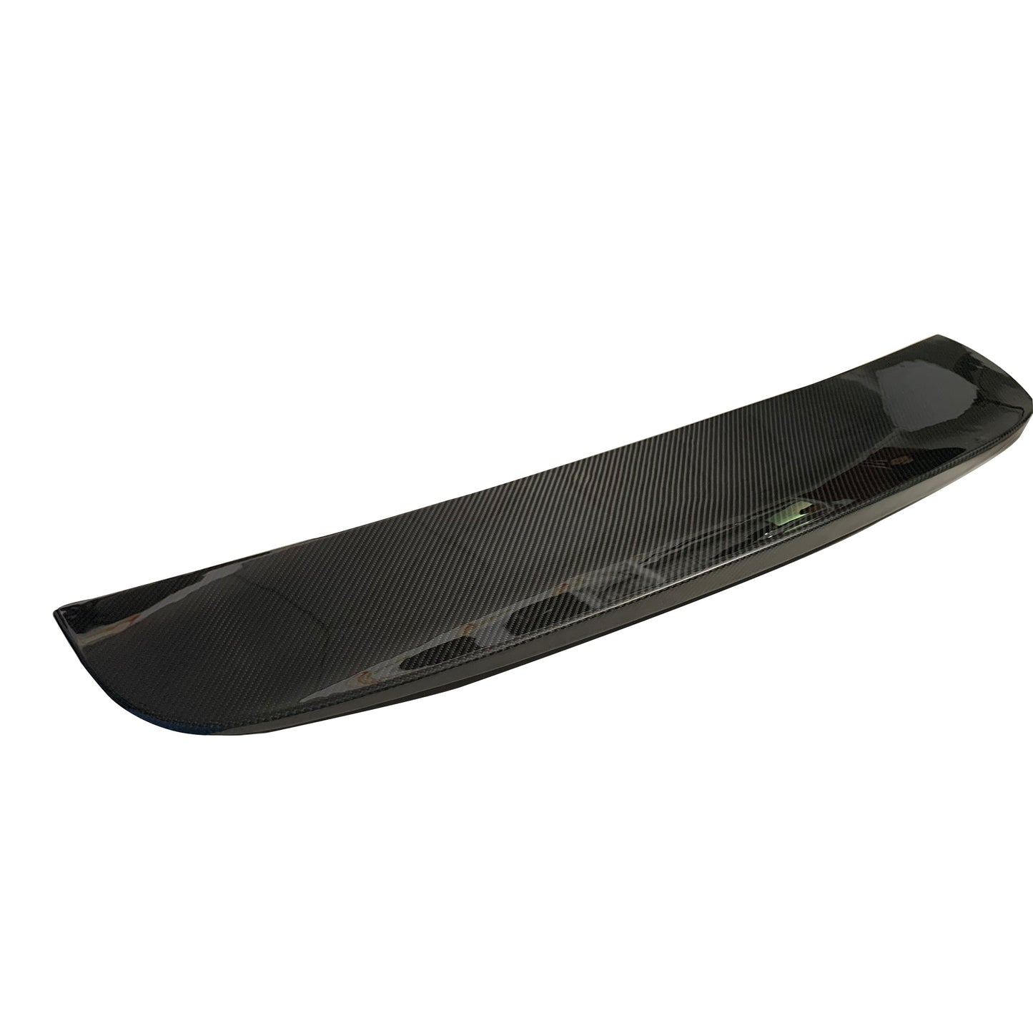 Carbon Fiber Model X Wing Spoiler Overlay