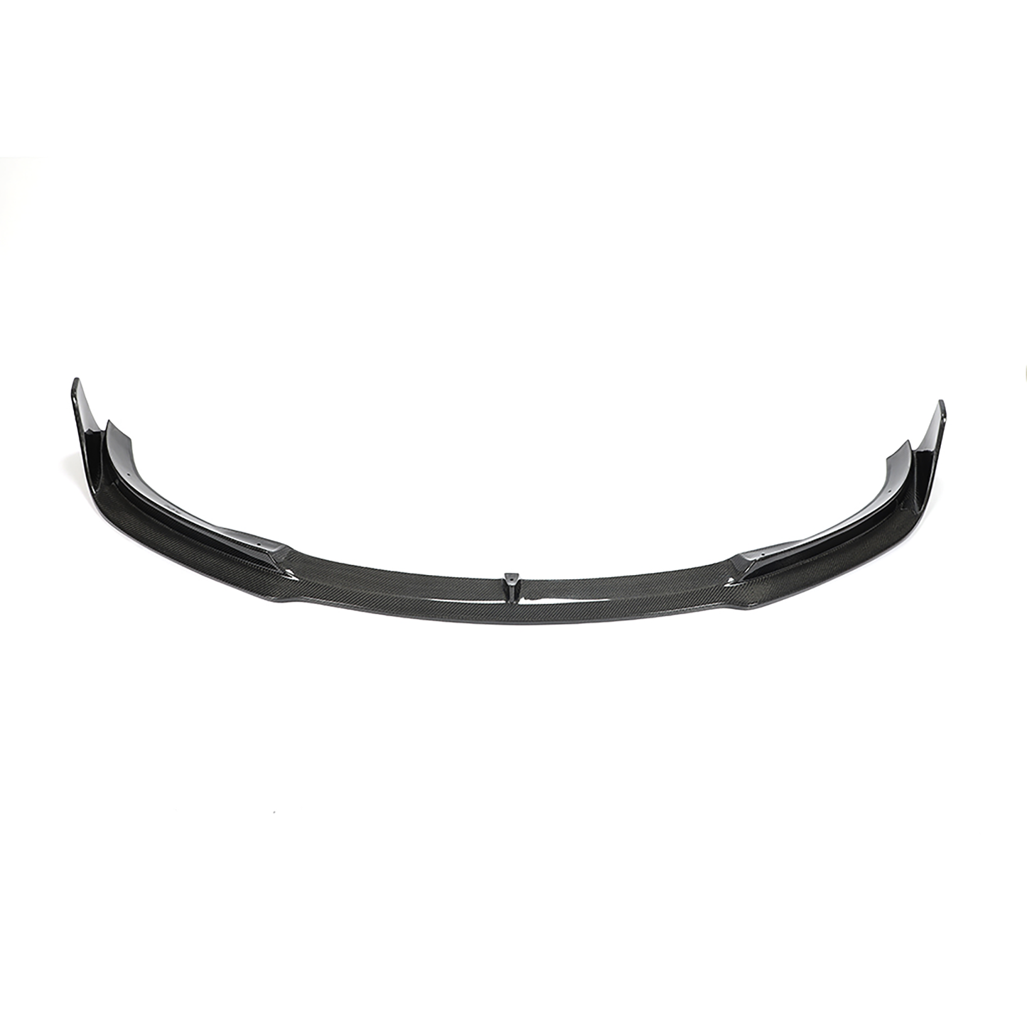 Real Carbon Fiber V-Style Aero Front Lip For Tesla Model 3