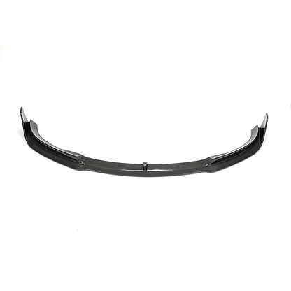 Real Carbon Fiber V-Style Aero Front Lip For Tesla Model 3