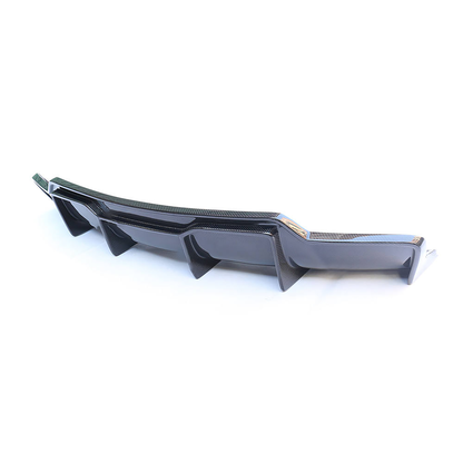 Real Carbon Fiber V-Style Rear Diffuser For Tesla Model 3