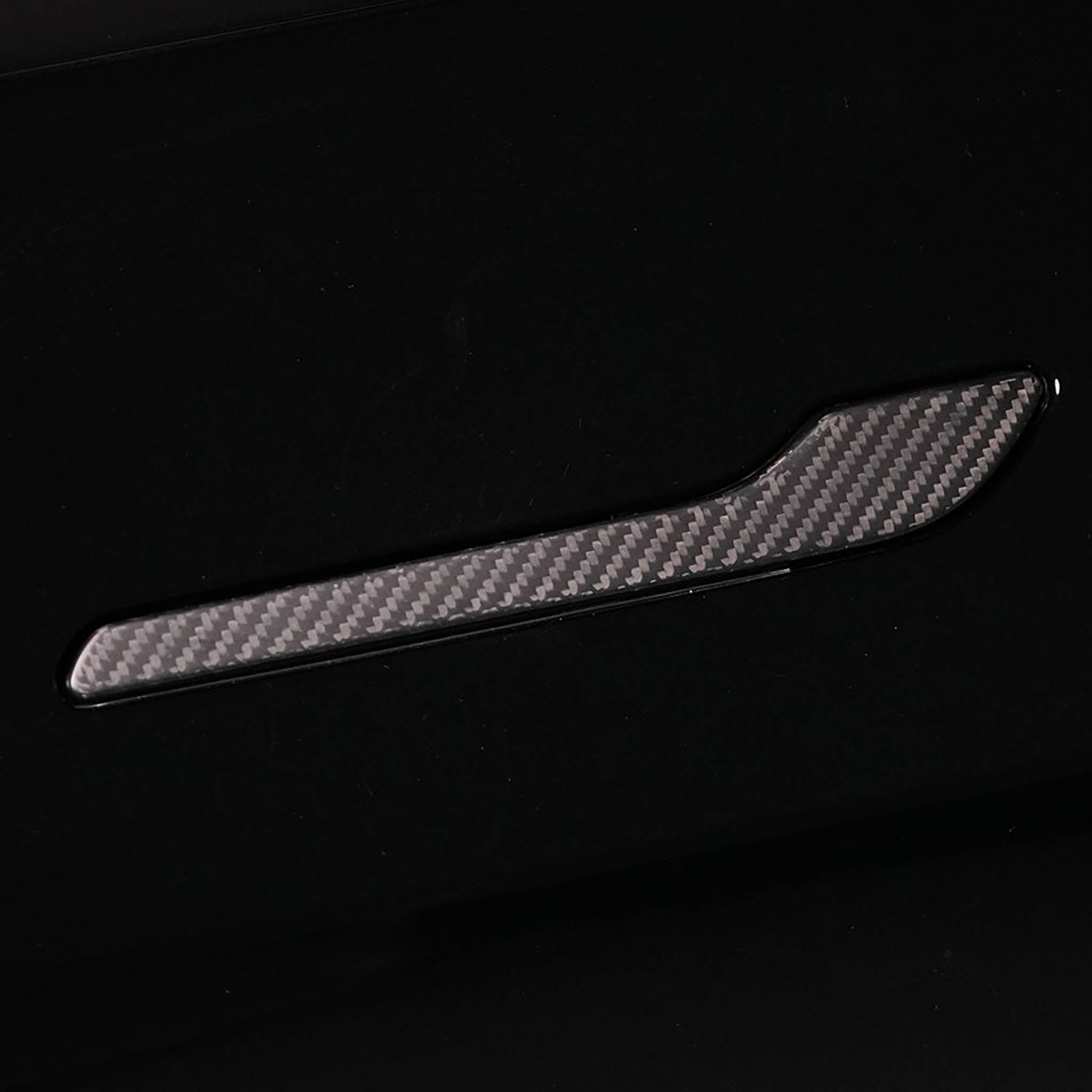 Unbranded Carbon Fiber Door Handle Protector & Bowl Cover Set – For Nissan – Car Scuff Guard