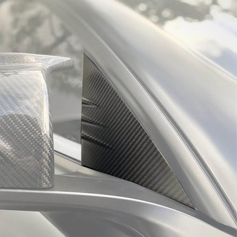 Tesla Model 3/Y Carbon Fiber A-Pillar Covers