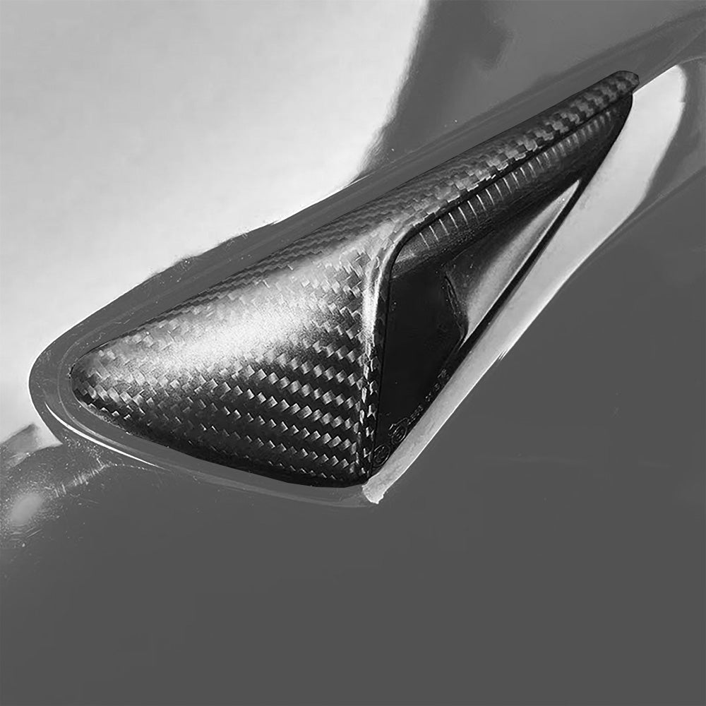 Carbon Fiber Side Camera Covers for Tesla Model 3 & Y – Sleek Design & Easy Installation