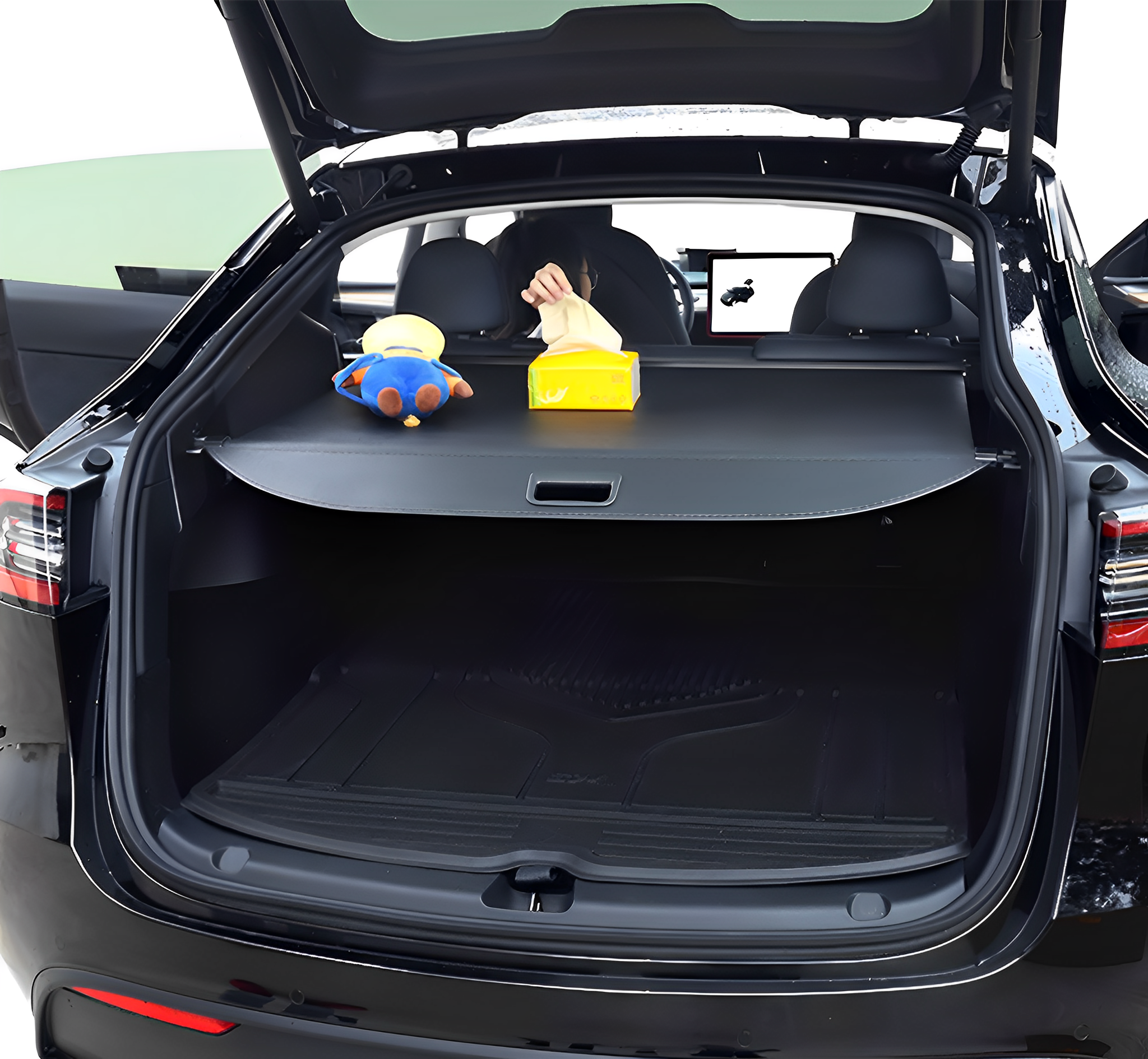 Retractable Rear Trunk Cover For Tesla Model Y