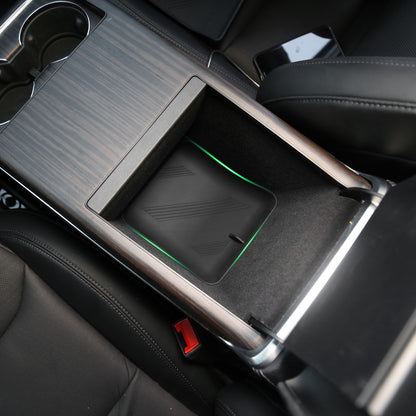 Center Console Storage Trays Cup Holder For Tesla Model X 2021+