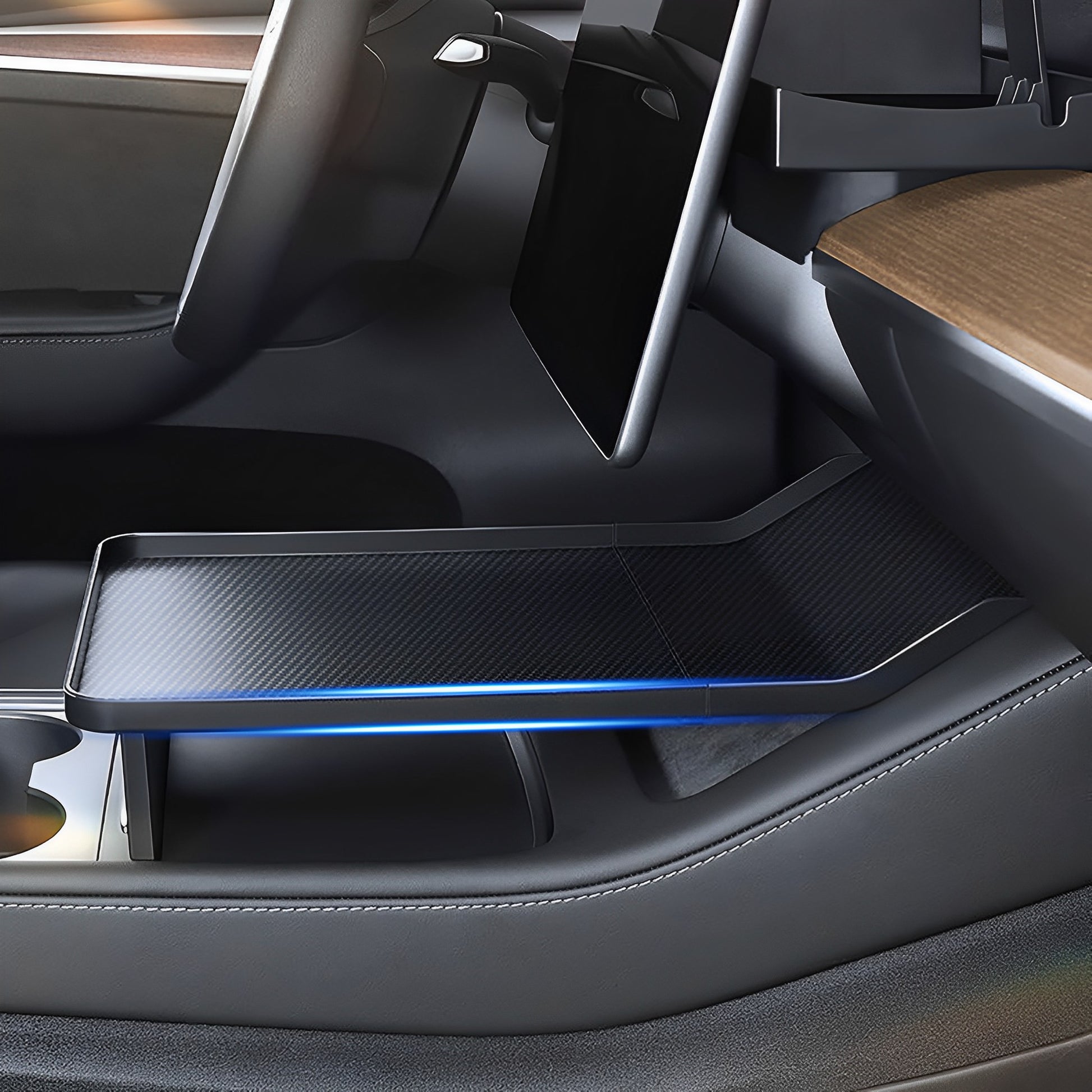 Center Console Food Tray For Tesla Model 3 & Y