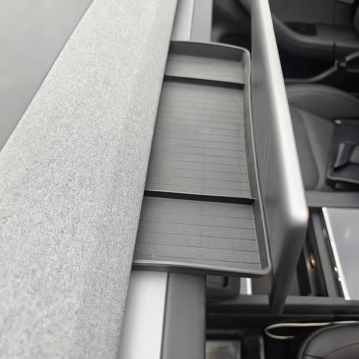 Center Console Organizer Behind Screen Storage for Tesla Model 3 Highland