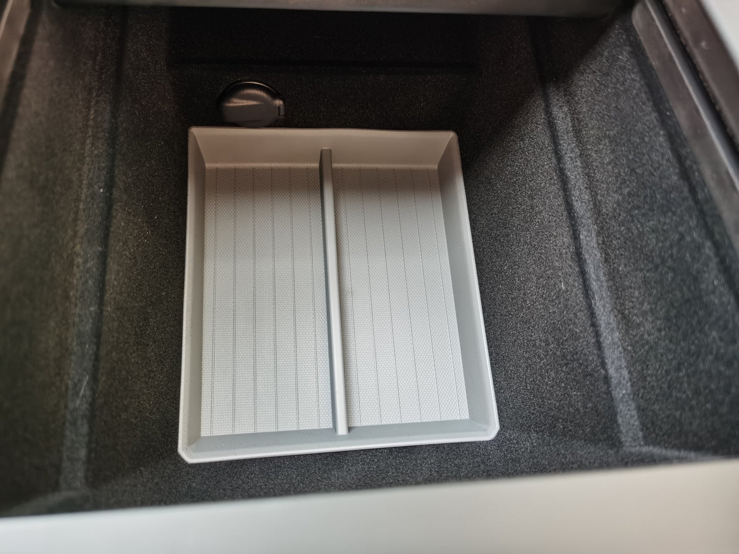 Center Console & Armrest Box Underneath Storage Tray For Tesla Model 3 Highland