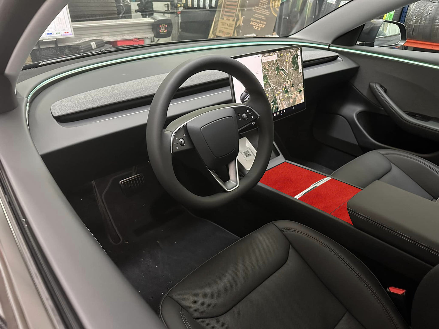 Center Console Wrap for Tesla New Model 3 Highland 2024