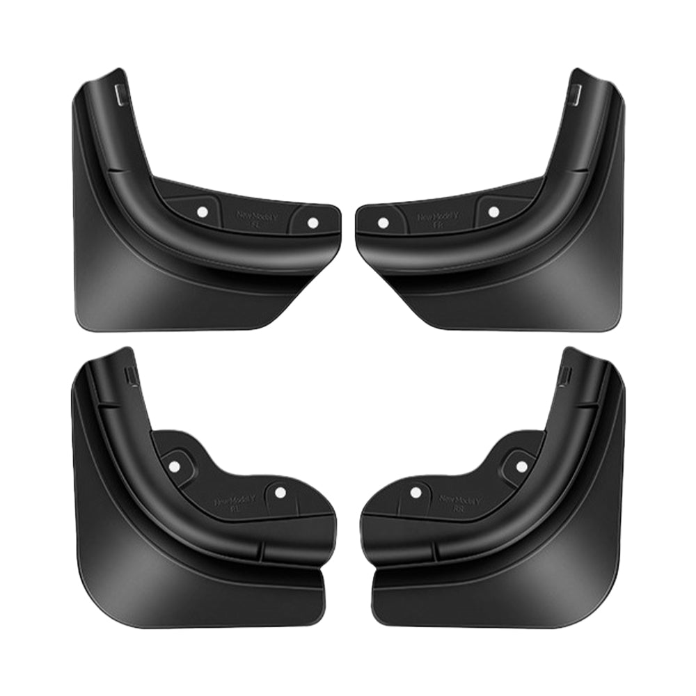 Custom-Fit Mud Flaps for 2025+ Tesla Model Y Juniper | Premium TEP Splash Guards | No-Drill Installation & Paint Protection