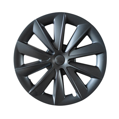 Cyclone-style Hubcaps Wheel Covers For Tesla Model 3 18'' Aero wheels