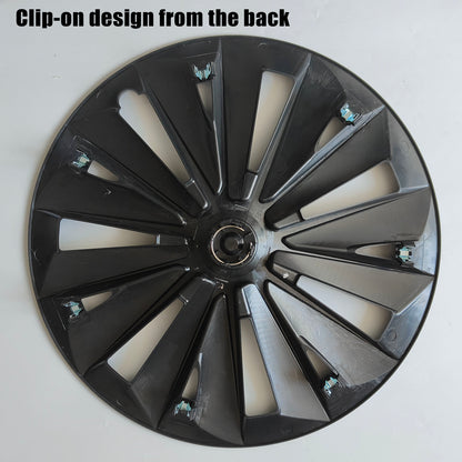 Cyclone-style Hubcaps Wheel Cover For Tesla Model Y 19'' Gemini wheels