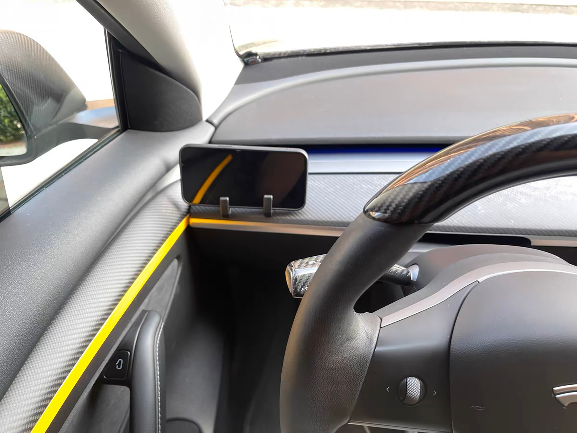 Dashboard Hangers Hook for Tesla Model 3 & Y by Yeslak