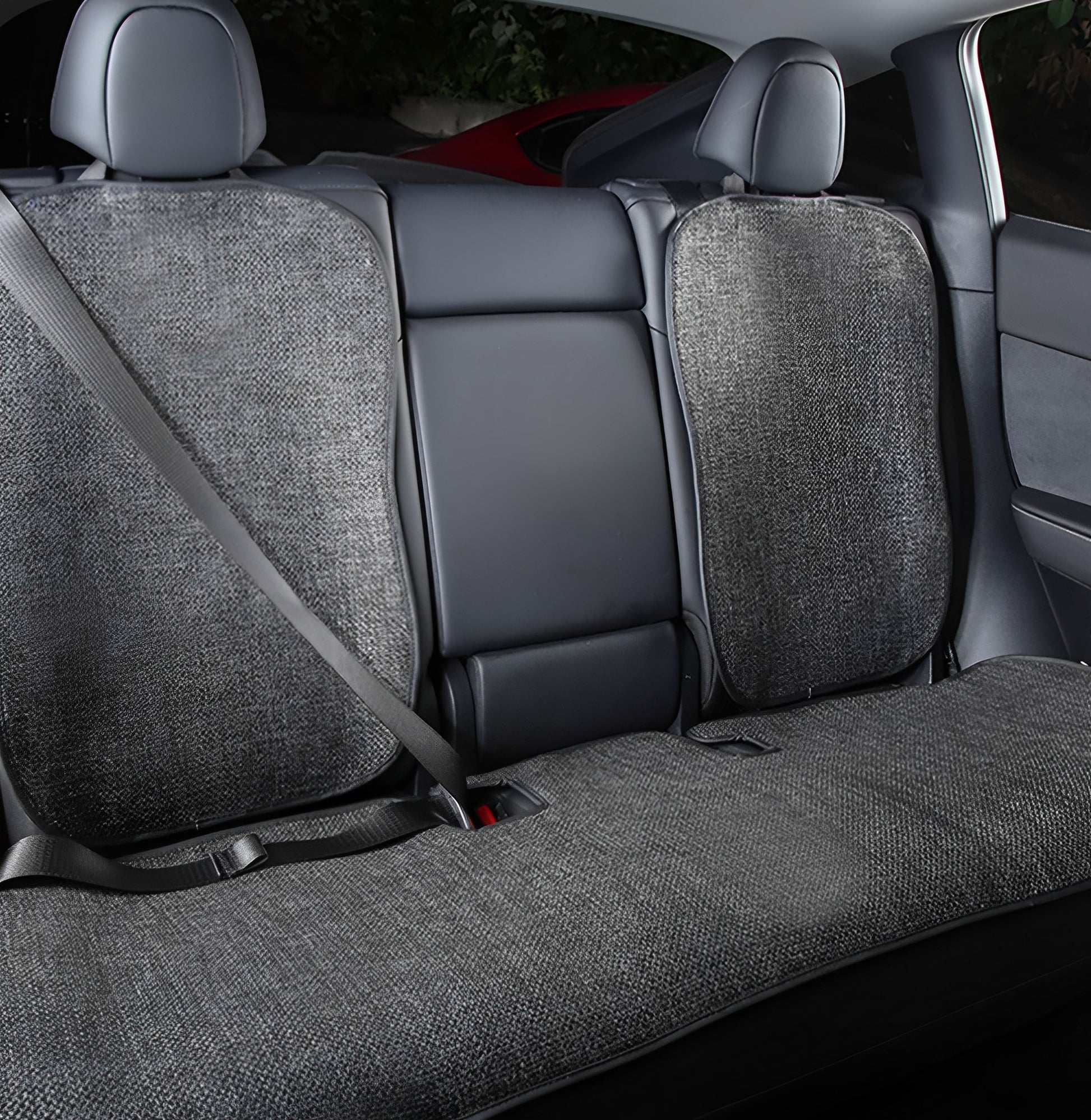 Linen Seat Cushion for Tesla Model Y & 3 Summer Car Seat Mat – Arcoche