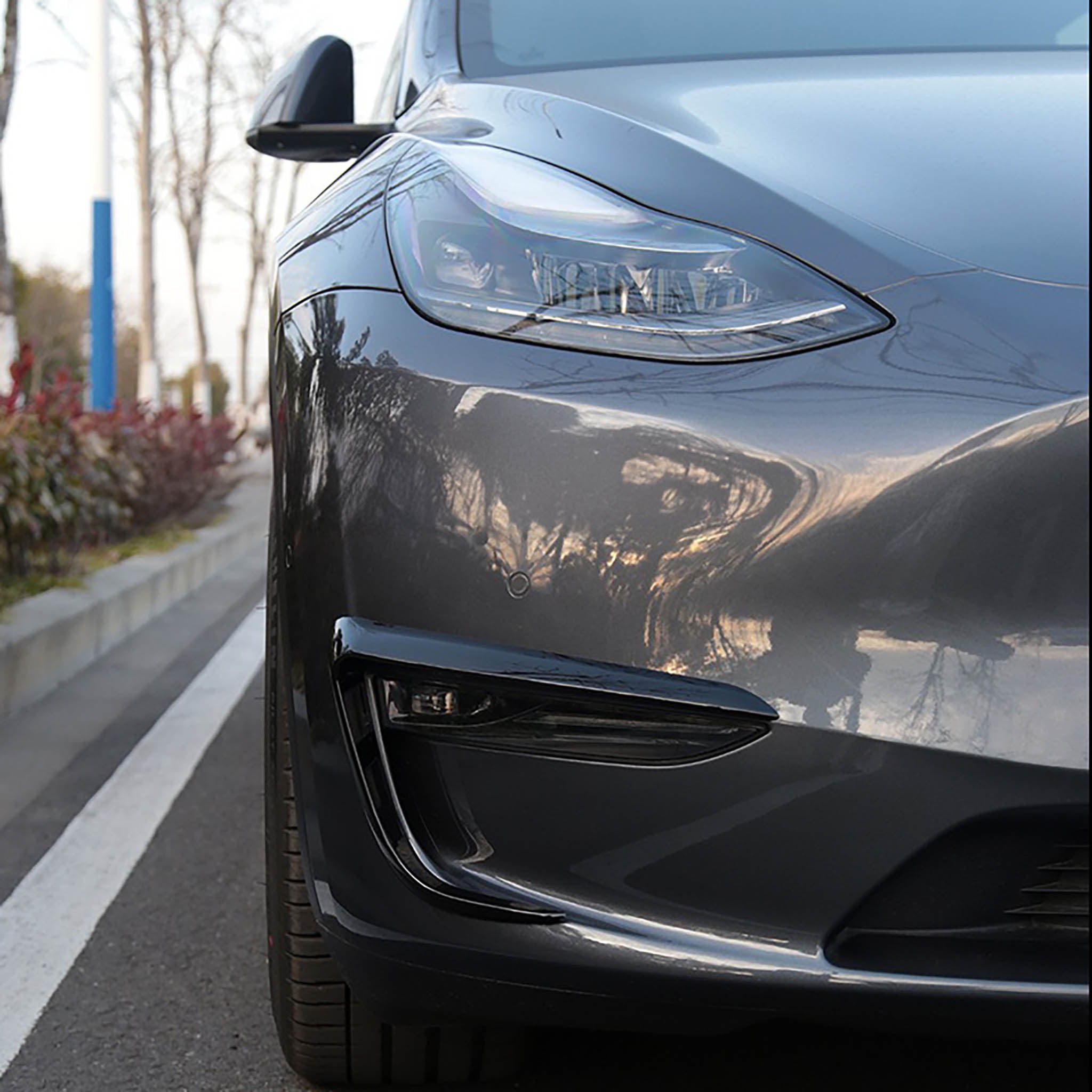 Fog Light Trim for Tesla Model 3 & Y (ABS Plastic)
