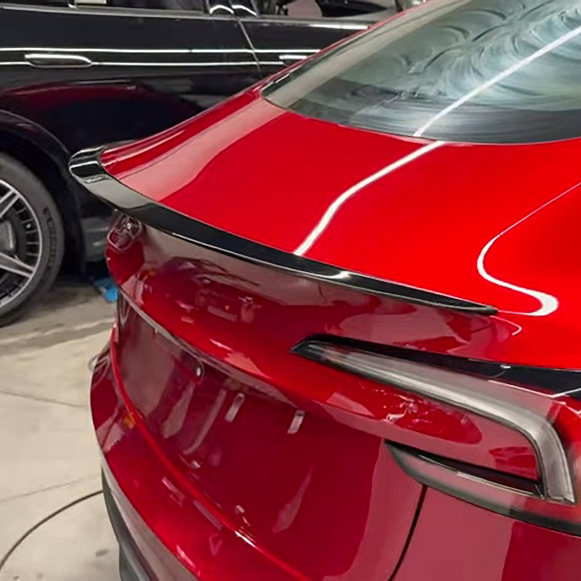 front spoiler Tesla model 3 Vorsteiner carbon - Baan Velgen