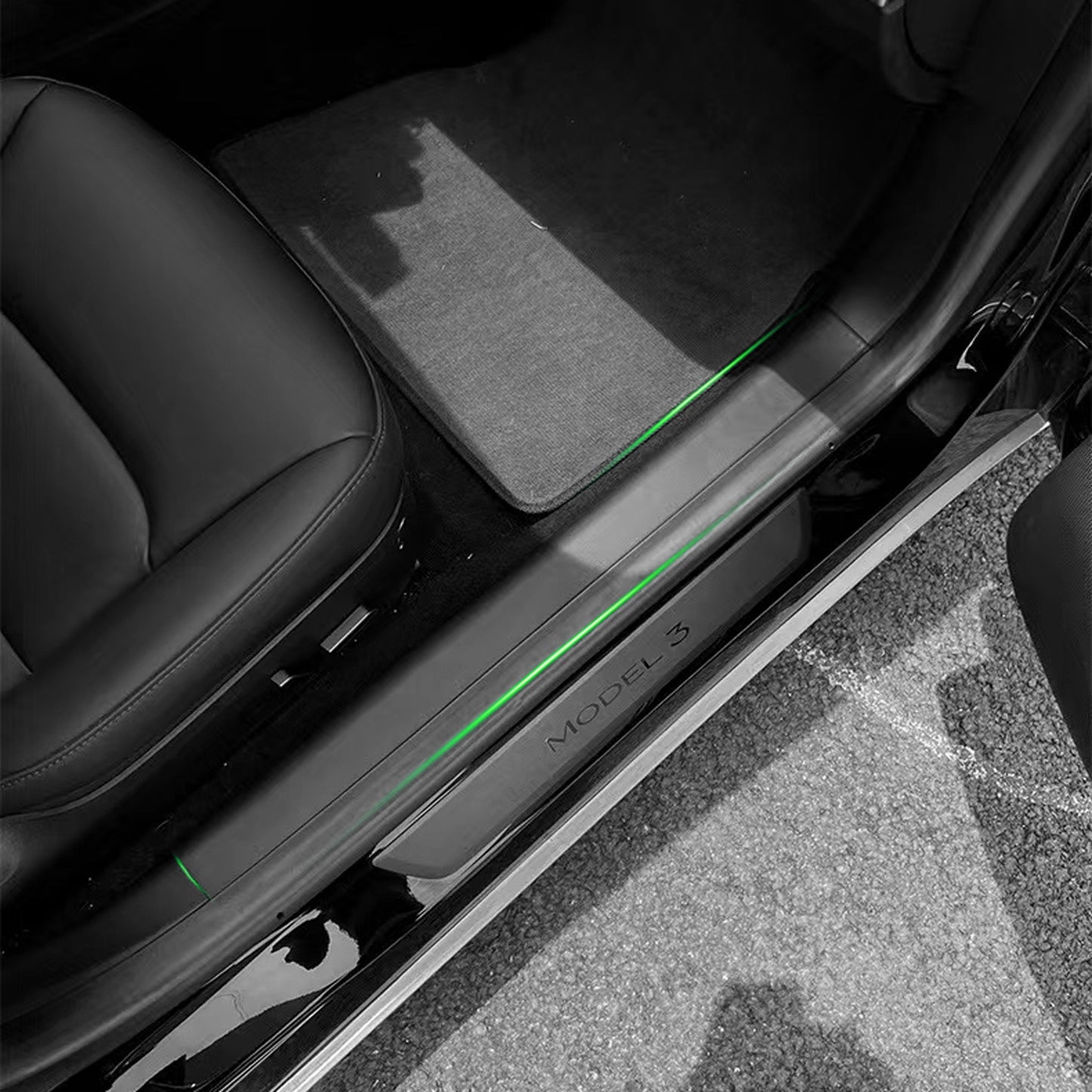 Front Door Sill Covers For Tesla Model Y & 3