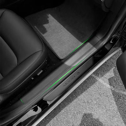 Front Door Sill Covers For Tesla Model Y & 3