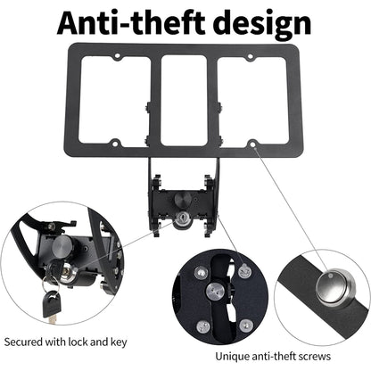 Front License Plate Holder Mount for 2021+ Tesla Model Y/3 (US Version)
