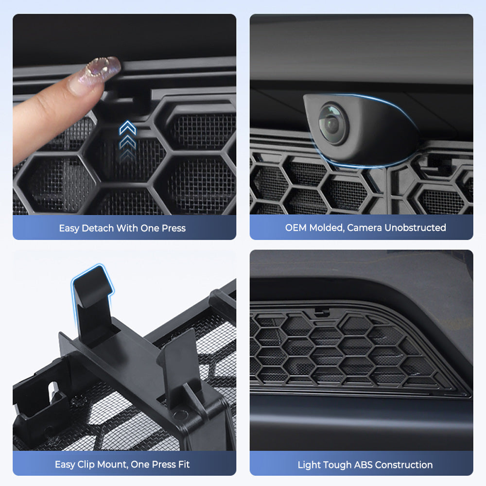 Front Bumper Grille Mesh Insect Protection for 2026 Tesla Model YL | S ...