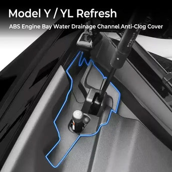 Front Trunk Blocking Hood Grille Channel for Tesla Model Y Juniper / Model YL 6-Seater