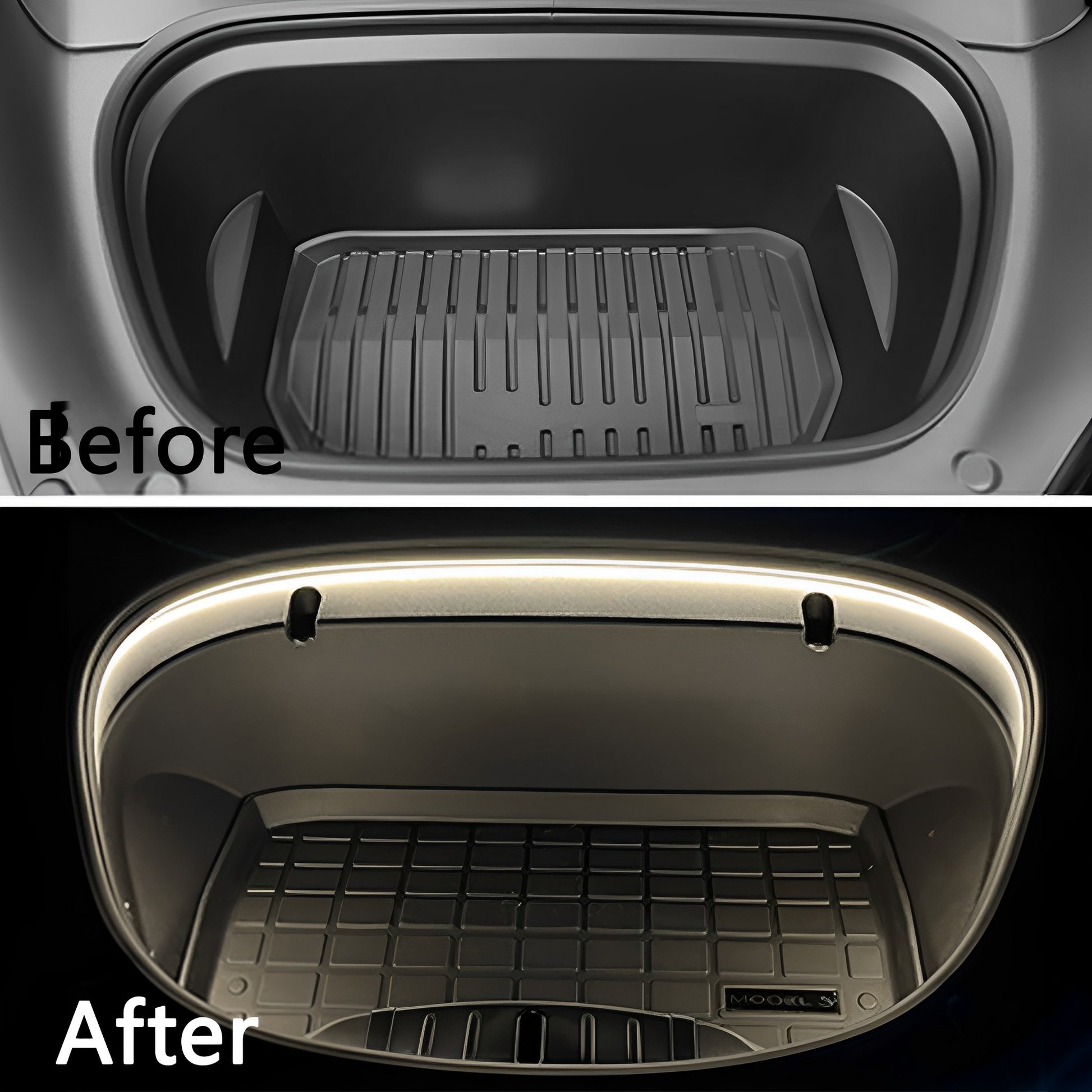 Front Trunk LED Light Strip ambient light For Tesla Model 3 & Y by Yeslak