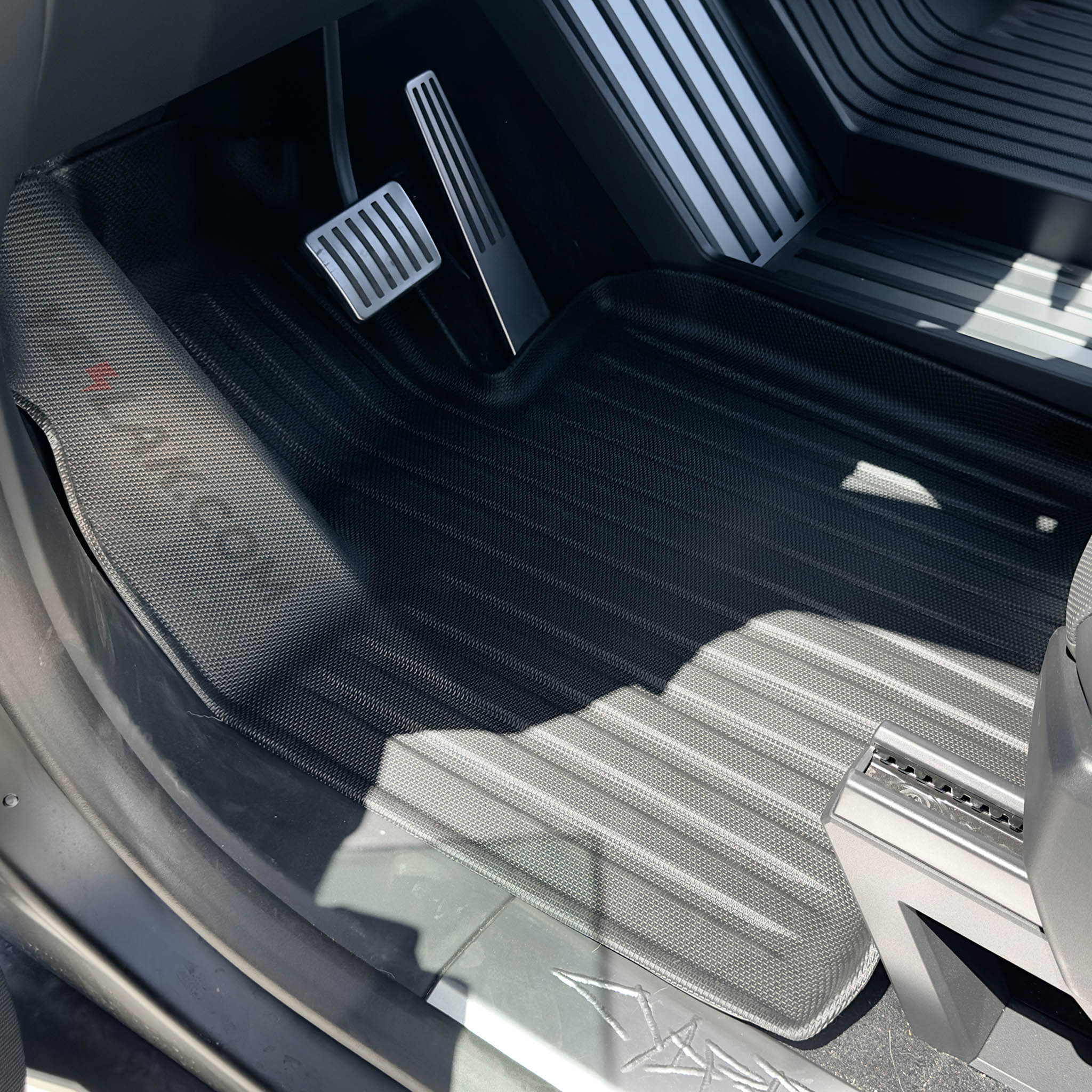 Dattumar Second Row Under Seat Storage Mats Compatible With 2024 2025 Toyota Tacoma